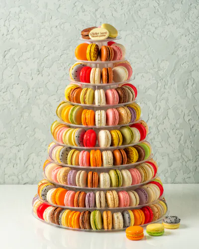 Macarons Tower vertical (200pcs)