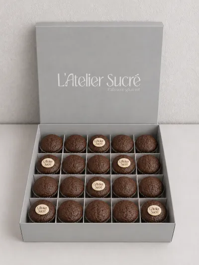 Chocolate cupcakes 20pcs
