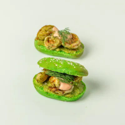 Prawns and Guacamole (12pcs)